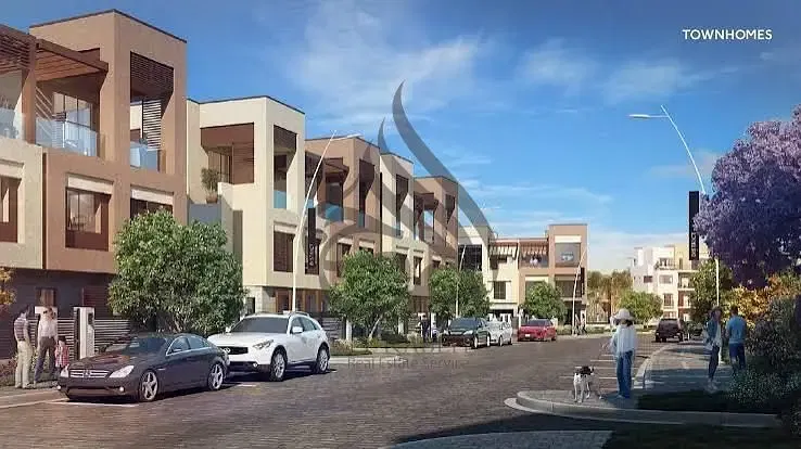 twin house for sale in District 5 new cairo under market price prime location with down payment and installment