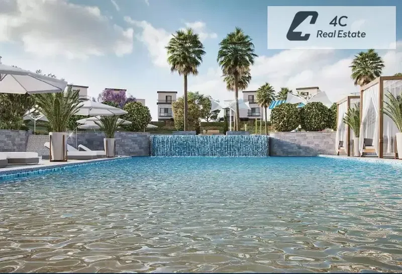 Twin house villa for sale 300m + a special roof prime location 4 bedrooms in Azzar 2 Compound Fifth Settlement New Cairo