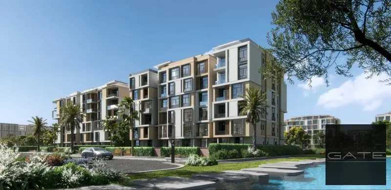 Apartment for sale in Ever Compound - right next to Mall of Arabia in one of the strongest projects in West Cairo, in a strategic location