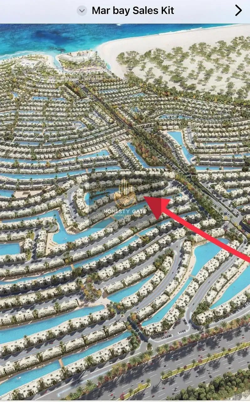 110m² chalet for sale in Mar Bay - Ras El Hekma - Al Marasem Company - with launch discount - first handover