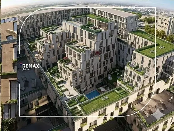 studio for sale with a large terrace in Sky Ramp El Sheikh Zayed with Installmentss