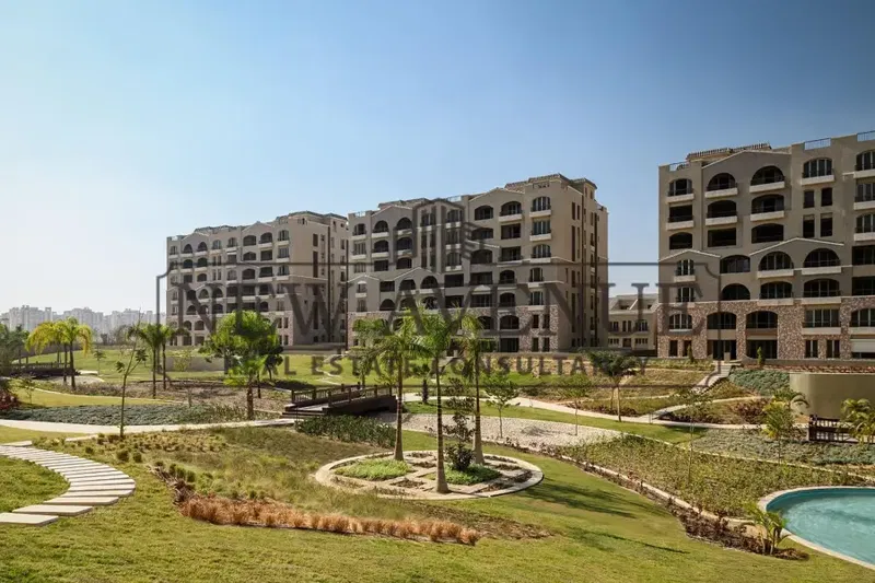 Ready to move Apartment 185 sqm Direct view on biggest lagoon for sale in green square prime location