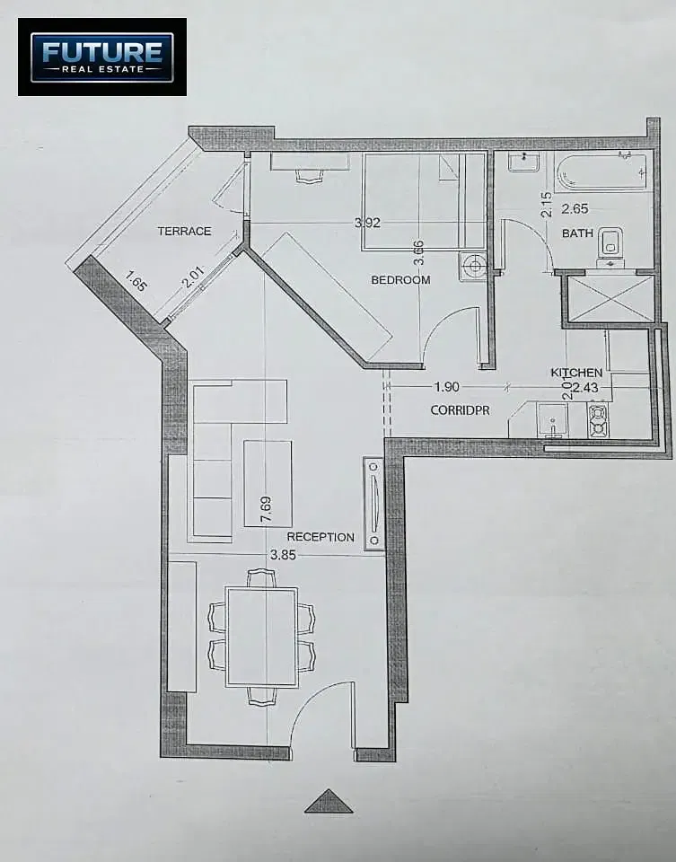 73 sqm apartment in Digla Landmark Compound in Nasr City