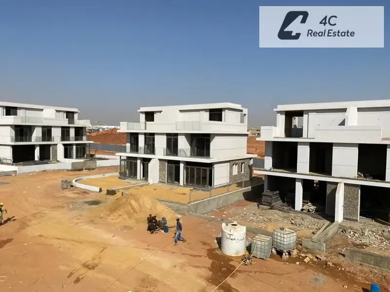 Villa ready to move with prime view resale below market price ready for viewing near Madinaty and Sarai in Bloomfields Mostakbal City for sale