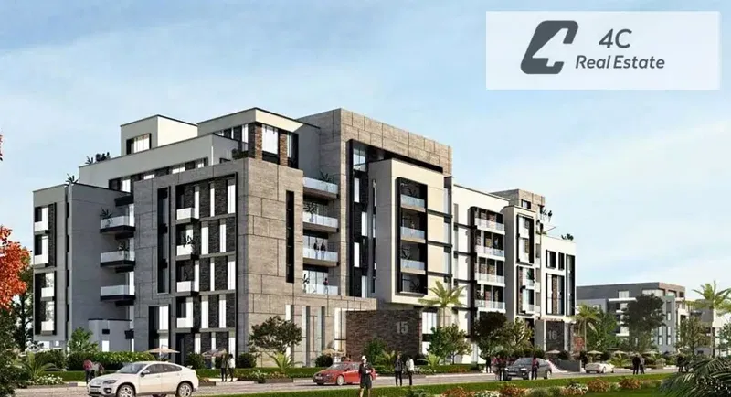 For sale below developer price with down payment and installments resale townhouse middle in Swan Lake Residence New Cairo near Golden Square
