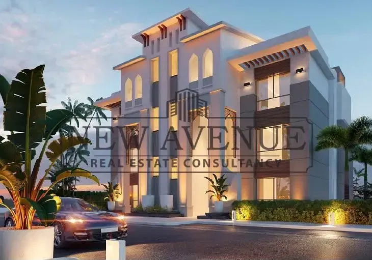 Ready to move Ground Studio with Garden in Gaia North Coast furnished with appliances by Al Ahly Sabbour
