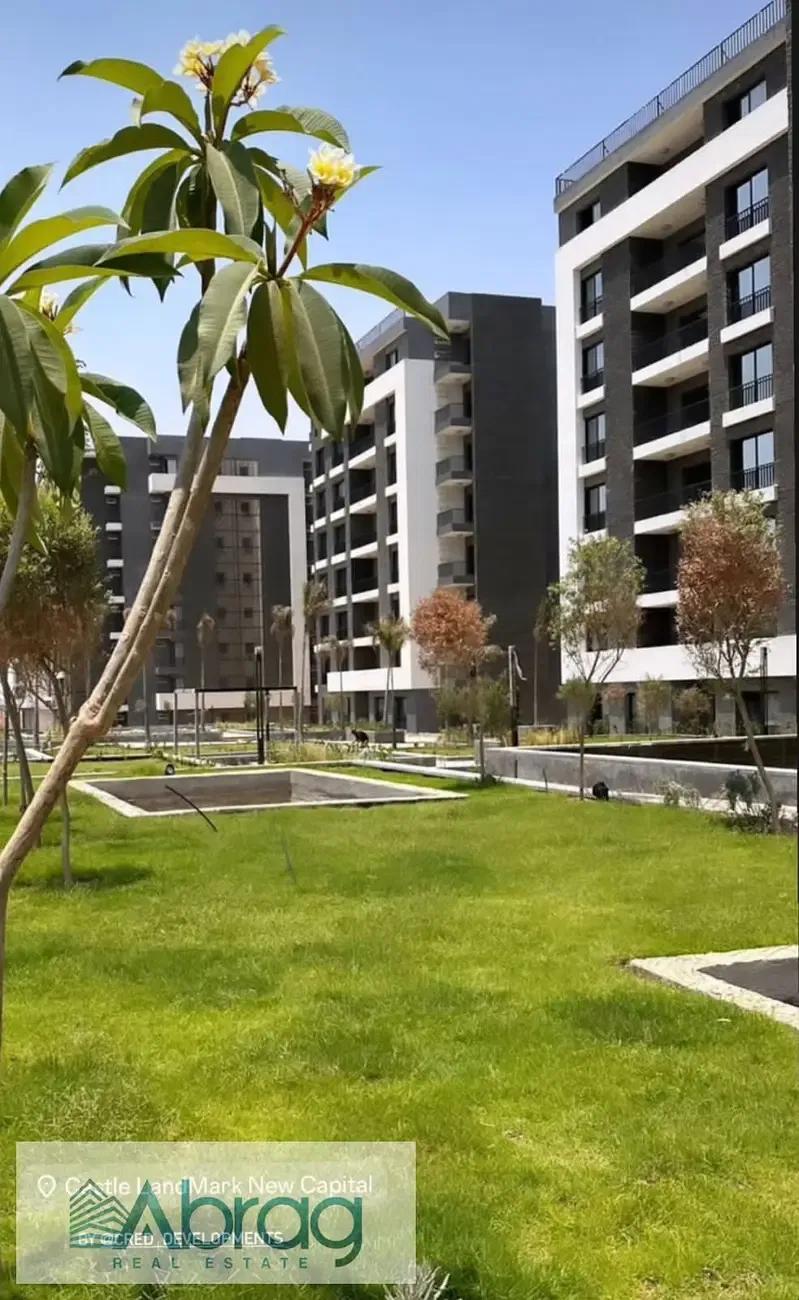 Apartment for sale in Ever West Compound by Cred, 6th of October City, directly on the central axis.