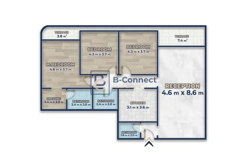 - Resale Apartment in (the one) Compound - Area: 179 m