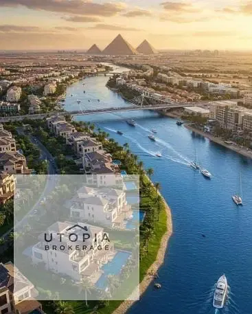 Apartment for Sale in Mountain View Jirian – Direct Nile & Waterfront View | 100 sqm | 2 Bedrooms | 3 Bathrooms | Fully Finished | Delivery 2029