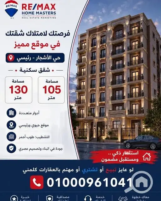 Apartment for sale in Mansoura, Al-Ashgar neighborhood, Main