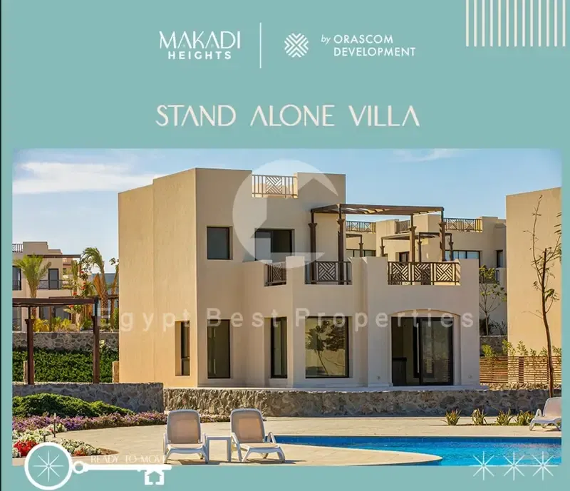 for sale Ready to move sea veiw villa in makadi dp 12milion