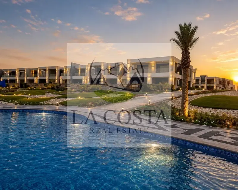 premium resale for quick sale fully finished twin house lagoun view in lavista ras el hekma ready to move