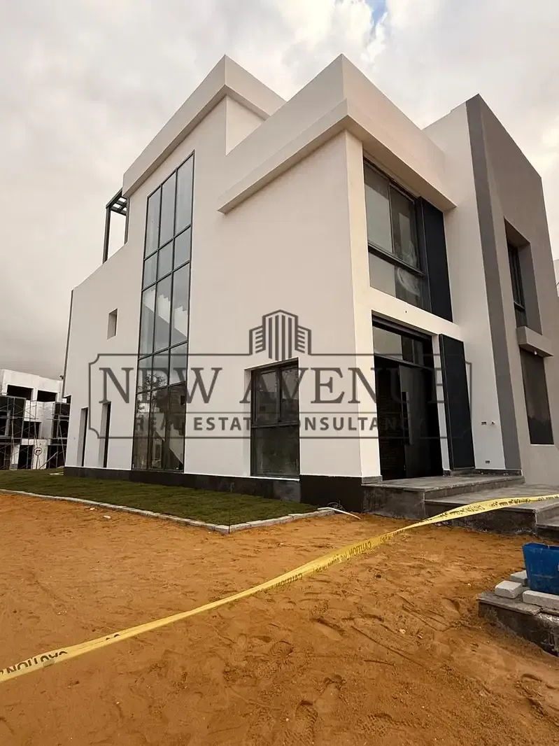 Villa corner for sale Eastshire New Cairo beside AUC with installments delivered
