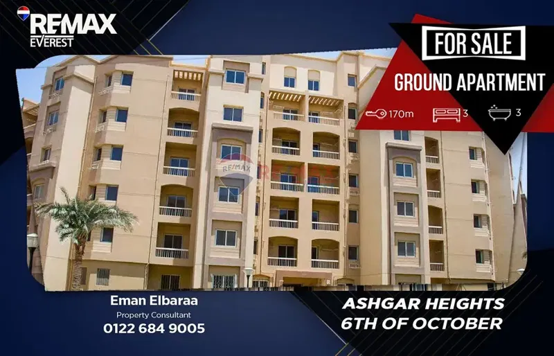 Ground Apartment for Sale in Ashgar Heights – Spacious Layout | Delivery 2026