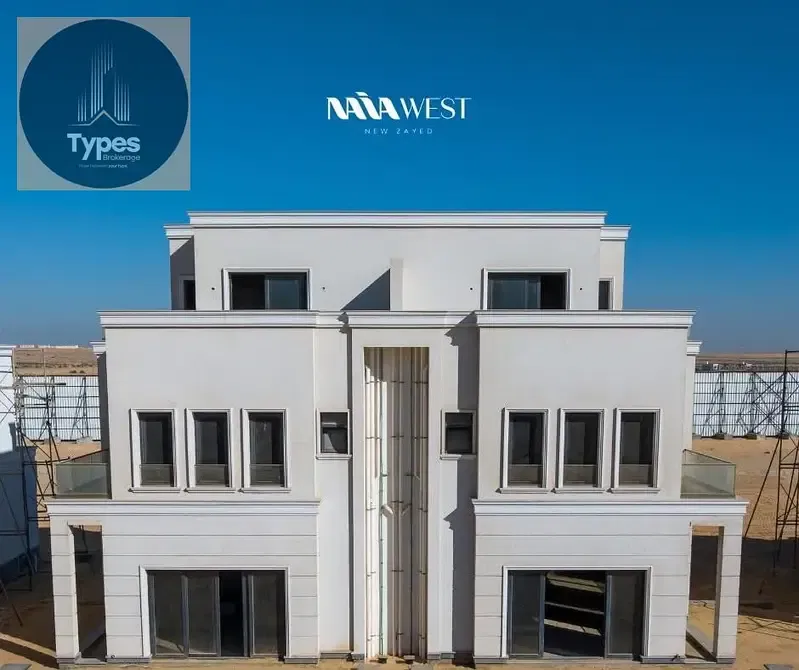 Fully finished apartment for sale in a prime location in New Zayed, in the Naia West compound. Area: 155 meters. 3 bedrooms 3 bathroom