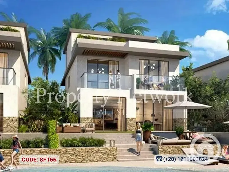 Fully finished 3BR Townhouse 149m | Silversands | Ras El Hekma Lagoon View