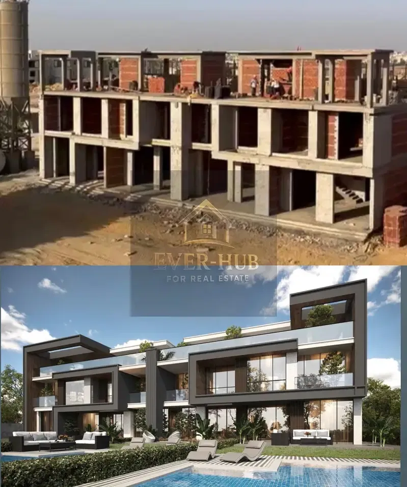 Twin House for Sale – Menorca Compound, New Zayed Developer: MARDEV Developments Location: New Sheikh Zayed – Green Belt – hood 2 Unit Details: