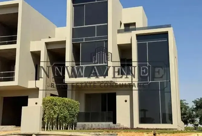 Standalone Villa with Basement in Waterway Villas Ready to move with Installments Core and shell by Water Way Development