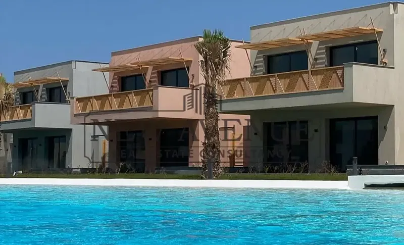 Premium Ground chalet for Sale at Playa Ghazala bahary on lagoon with installments delivery 2026