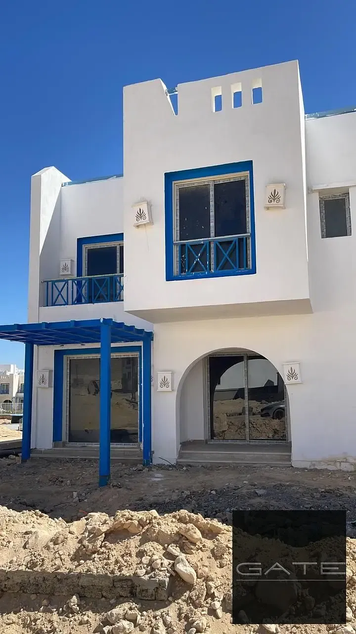 Resale | Twin House First Row on the Lagoon | Immediate Delivery in Mountain View Ras El Hikma, North Coast prime location