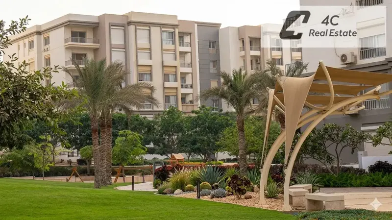 Apartment for sale, with lowest down payment and installments, view landscape prime location in Hyde Park, New Cairo