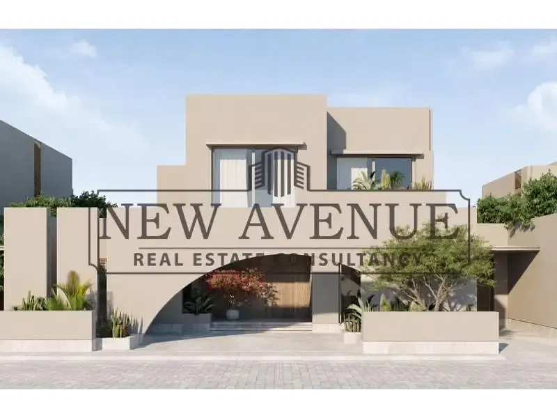 twin house villa with front and back lagoon view prime location in playa ghazala north coast