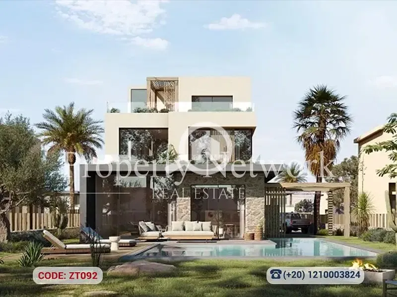 Fully finished 3BR Sea View Chalet for Sale in Marsa Baghush North Coast Prime Location