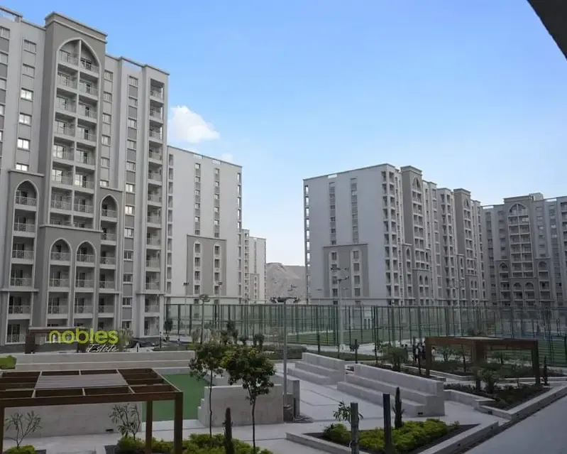 Apartment for sale with an open view overlooking a landscape, Super Lux finishing in a prime location Al Waha View Compound – Nasr City