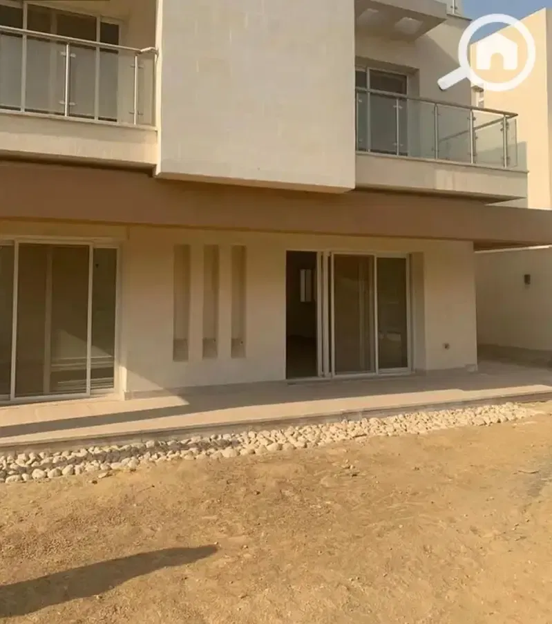“For sale: fully finished standalone villa, ready for immediate occupancy, facing the Iconic Tower in Al Maqsad Compound, R3, New Administrative Capit