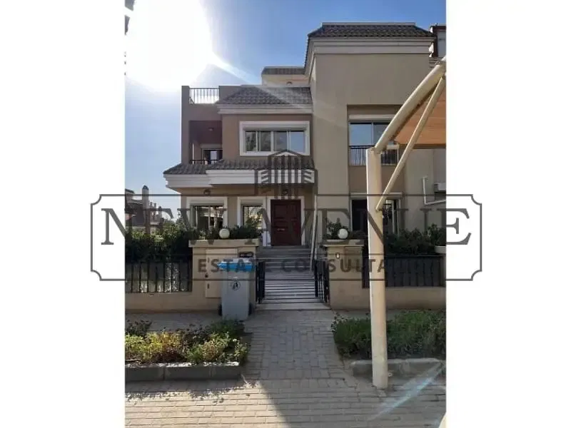 Ready to move Town house for sale with very prime location overlooking landscape in Sarai Mostakbal city