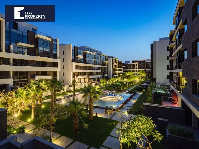 Apartment for sale in Waterway 5th settlement New cairo Ready to move remaining installments