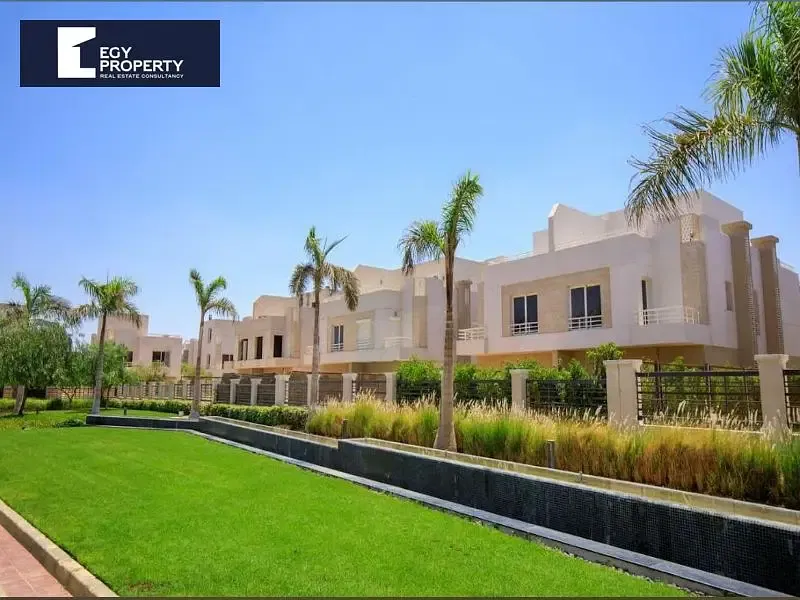 Town house villa for sale in Alburouj New Cairo with 8 years installments Ready move