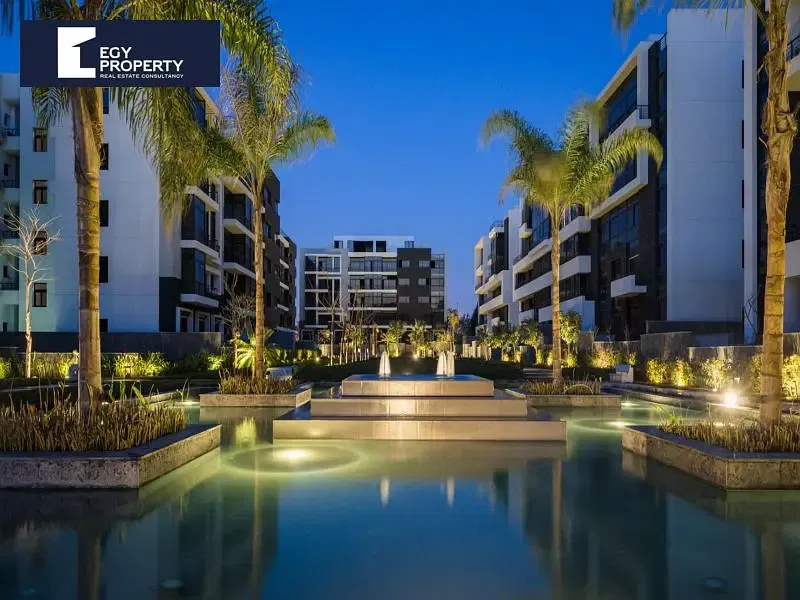 Apartment for sale in Waterway compound 5th settlement New Cairo open view