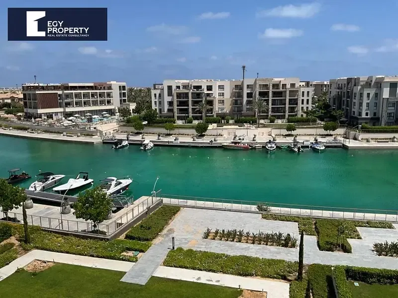 Duplex with garden for sale in Marassi north coast fully Furnished And ready to move