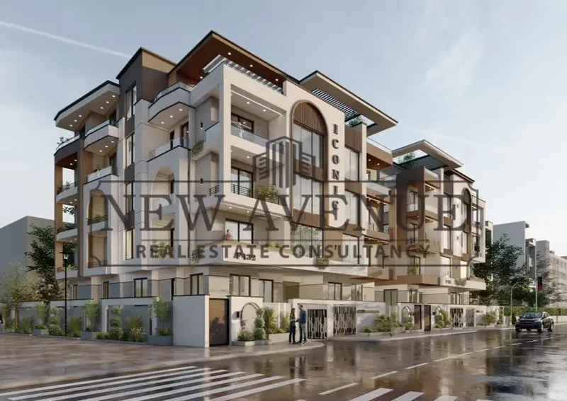Ground apartment with garden with lowest downpayment in North El Rehab 3 bedrooms, 3 bathrooms, living room, dressing room, parking slot