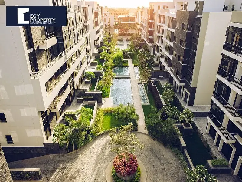 Apartment for sale in Waterway 5th settlement New Cairo with remaining installments