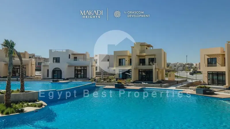 resale twin house in makadi heights panoramic view delivery 1year
