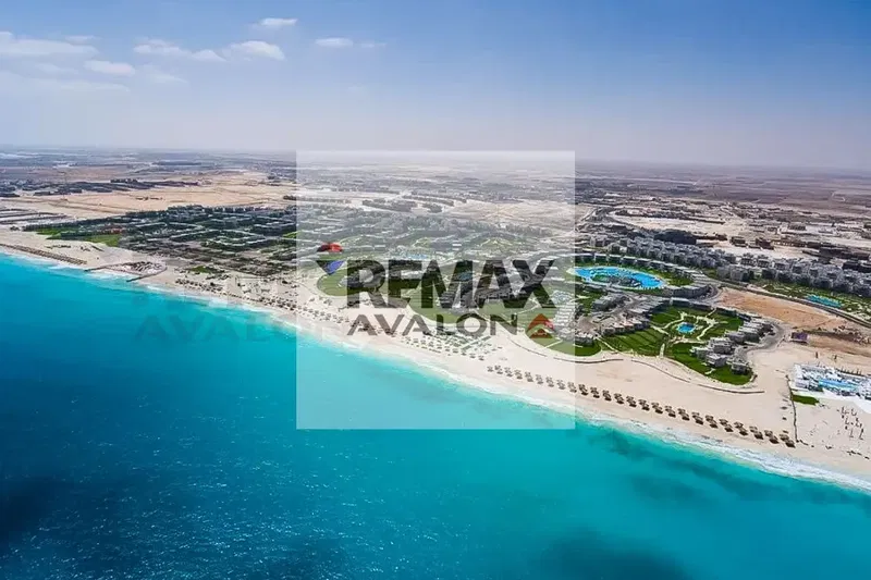 Villa for sale, first row by the sea, immediate delivery with facilitation (Amwag - Sidi Abdel Rahman)