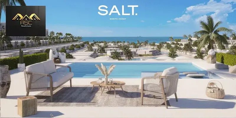 Old Contract Chalet for Sale in Salt Ras El Hekma North Coast - Prime location - Panoramic sea view - Full north orientation - Delivery 2027 - 3rd flo