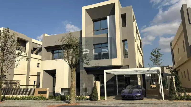 Lowest price twin house for sale, semi-finished, ready for immediate occupancy, open view, in Saada Compound.