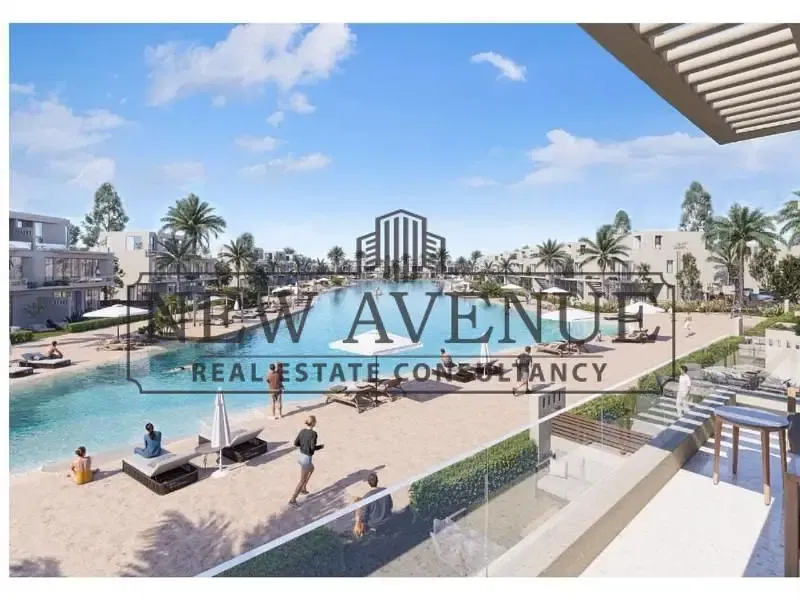 Chalet for sale in Mar Bay Al Marasem located in the nearest phase to the beach with a stunning double view Mar Bay - North Coast