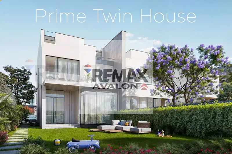 Twin house for sale 402 m buildings (Malath)