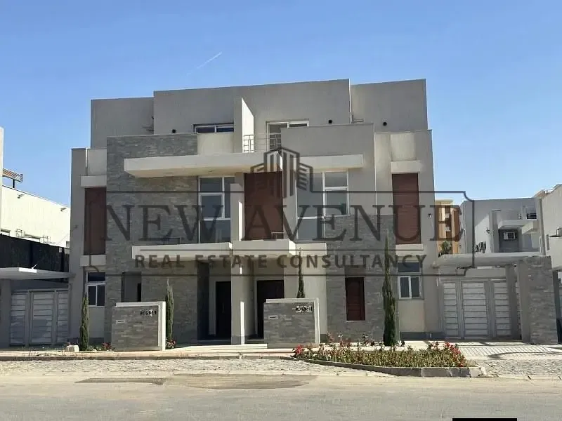 Ready to move Ultra super lux finishing Modern Twinhouse with installments for sale in Al Maqsad New Capital developed by City Edge