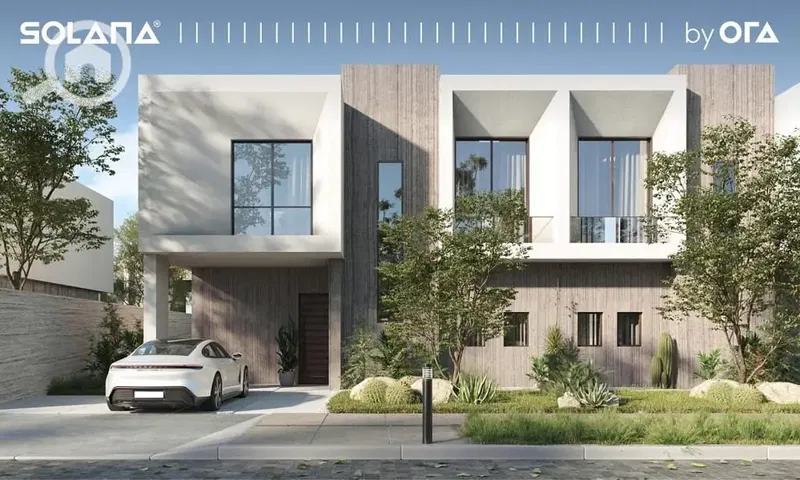 Detached villa for sale in Solana Compound, Sheikh Zayed, ultra-super-lux finishing
