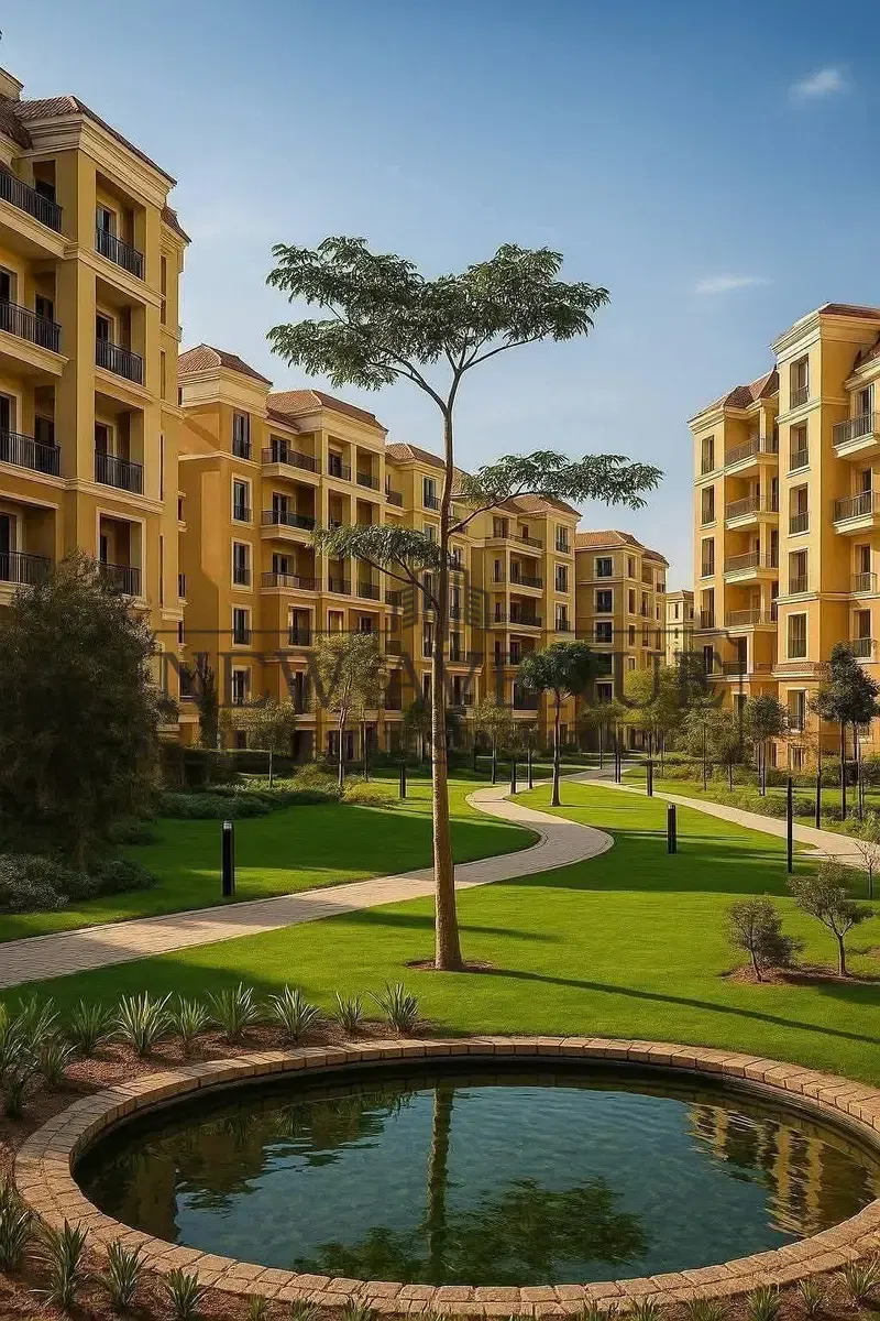Prime location Studio for sale overlooking clubhouse in Sarai ( MNHD) mostakbl city -installments over 6 years