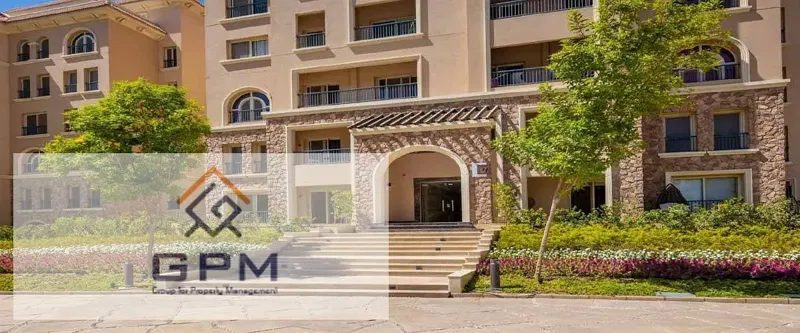 resale apartment with garden Fully finished in 90 Avenue Compound New Cairo
