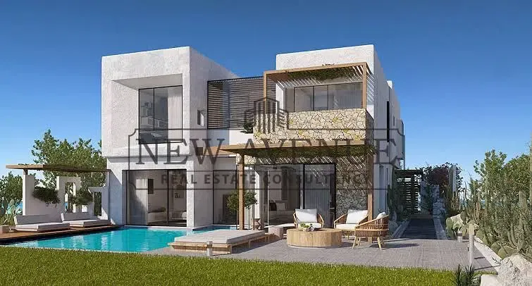 Townhouse corner Delivery 2027 very prime location overlooking water features with downpayment and installments for sale in Masyaf by M Squared