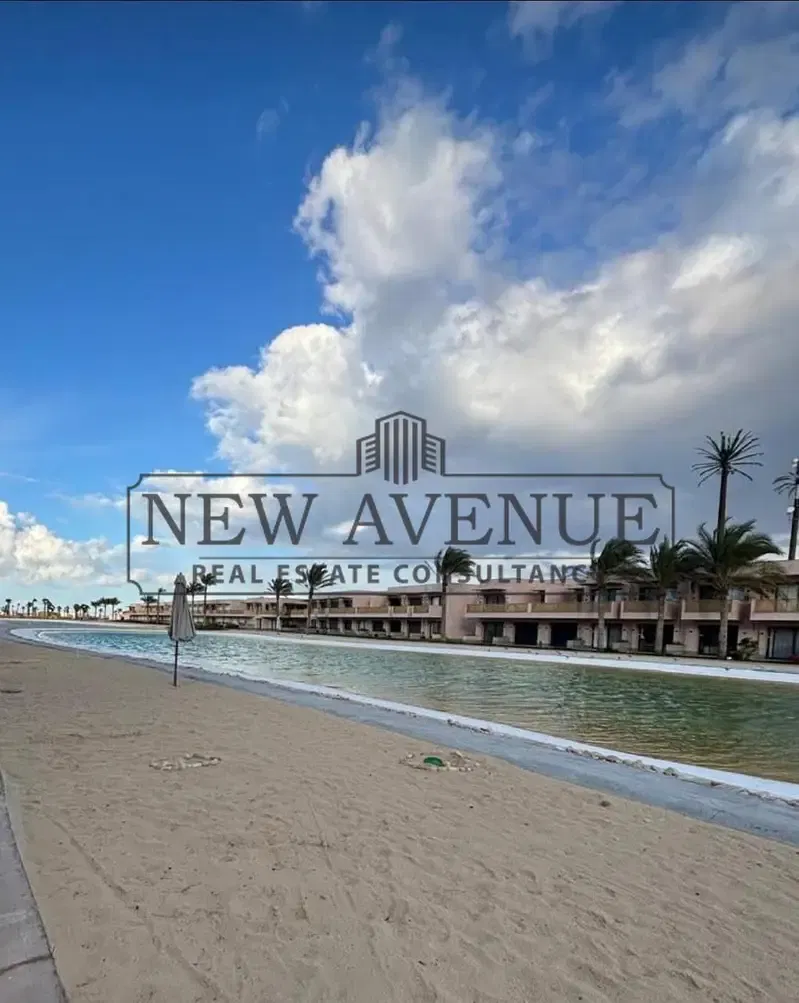 Chalet bahary for sale IN Playa Gazala view lagoon with installments.