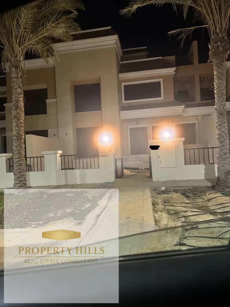 For Sale Standalone Villa 150 sq min Sarai New Cairo Compound ready to move 3 Bedrooms near the New Administrative Capital and Madinaty