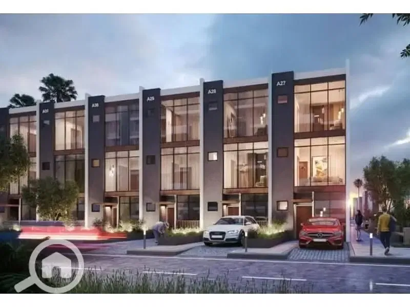 Under Market Price Townhouse middle finished 4 master bedrooms with dressing | kitchen wood |installments for sale at Montenapoleone Co Mostakbal City